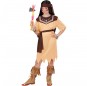 Braunes Indianerin Kostüm für Mädchen perfil