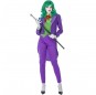 Superschurke Joker Kostüm Frau für Halloween Nacht