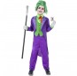 Joker Superschurke Kinderverkleidung für eine Halloween-Party
