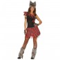 Schottische Wölfin Kostüm Frau für Halloween Nacht