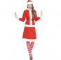 Weihnachtsfrau vom Nordpol Kostüm für Damen