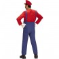 Mario Bros Onesie Kostüm für Herren hinteres