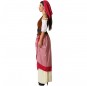 Rotes mittelalterliches Wirtin Kostüm für Damen perfil