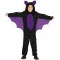 Lila Fledermaus Kinderverkleidung für eine Halloween-Party