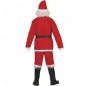 Klassisches Weihnachtsmann-Kostüm für Männer hinteres