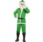 Grüne Weihnachtsmannverkleidung für Erwachsene