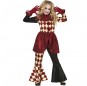 Horror-Clown Kostüm für Mädchen