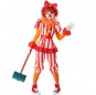 Verrückter Clown Zirkus des Terrors Kostüm für Damen