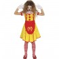 Killer McDonald Clown Kostüm für Mädchen