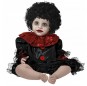 Killer schwarzer Clown Kostüm für Babys 