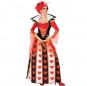 Kostüm Sie sich als Deluxe Herzkönigin Kostüm für Damen-Frau für Spaß und Vergnügungen