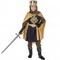 Goldener mittelalterlicher König Kinderverkleidung, die sie am meisten mögen