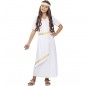 Weiße Römerin Mädchenverkleidung, die sie am meisten mögen