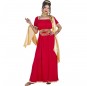 Rot-goldene Römerin Kostüm für Damen