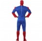 Bemuskelter Spiderman Kostüm für Herren hinteres