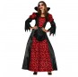 Dunkle Vampirin Deluxe Kostüm Frau für Halloween Nacht