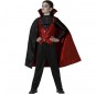 Rote Vampirin mit Umhang Kostüm für Jungen