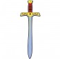 Mittelalterliches Königsschwert aus Evagummi für Kinder