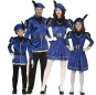 Blaue Seiten der Heiligen Drei Könige Kostüme für Gruppen und Familien