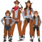 Cowboy-Revolverhelden Kostüme für Gruppen und Familien