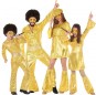 Diskotheken Gold Kostüme für Gruppen und Familien
