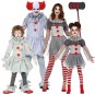 Böse Clowns Kostüme für Gruppen und Familien