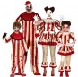 Gestörte Clowns Kostüme für Gruppen und Familien