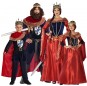 Mittelalterliche rote Könige Kostüme für Gruppen und Familien