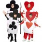 Herz-Ass und Kreuz-Ass Karten Kostüme für Gruppen und Familien