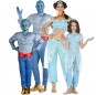 Dschinni aus Aladdin und Jasmin Kostüme für Gruppen und Familien