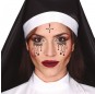 Böse Nonne Gesichtsjuwelen