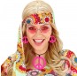 Neon-Rosa Hippie-Zubehör-Kit um Ihr Kostüm zu vervollständigen