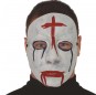 Maske mit Kreuz The Purge zur Vervollständigung Ihres Horrorkostüms