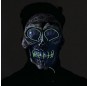 Skelett Maske mit Licht zur Vervollständigung Ihres Horrorkostüms