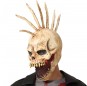 Latex Skelett Mohikaner Skelett Maske zur Vervollständigung Ihres Horrorkostüms