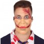 Joker-Maske mit ausgeschnittenem Mund