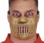 Hannibal Lecter Latex Halbmaske für Mädchen zur Vervollständigung Ihres Horrorkostüms