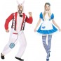 Mit dem perfekten Sexy Alice und weißes Kaninchen mit Uhr-Duo kannst du auf deiner nächsten Faschingsparty für Furore sorgen.