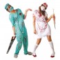 Mit dem perfekten Zombie Chirurg und Krankenschwester-Duo kannst du auf deiner nächsten Faschingsparty für Furore sorgen.