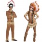 Mit dem perfekten Braune Indianerhäuptlinge-Duo kannst du auf deiner nächsten Faschingsparty für Furore sorgen.