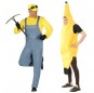 Mit dem perfekten Banane Minion-Duo kannst du auf deiner nächsten Faschingsparty für Furore sorgen.