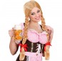 Blonde Gretel-Perücke mit Zöpfen