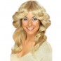 70er Jahre Blonde Perücke um Ihr Kostüm zu vervollständigen