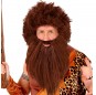 Original Höhlenmensch Perücke und Bart zum Verkleiden auf Partys und im Karneval. Diese Kit zur Nachahmung einer Höhlenmenschenfrisur ist die perfekte originelle Ergänzung für Ihr Kostüm auf einer Faschings-, Karnevals- oder Kostümparty