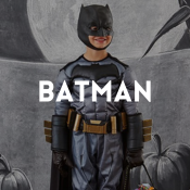 Trau dich, der Ritter der Nacht zu sein! Entdecke unsere Kollektion von Batman Kostümen für Jungen und Mädchen.
