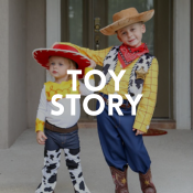 Reise ins Unendliche und darüber hinaus! Entdecke unsere Kollektion von Toy Story Kostümen für Jungen und Mädchen.