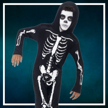 Skelett Kostüme für Jungen