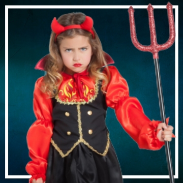 Halloween-Kostüme für Kinder als Teufelin online kaufen