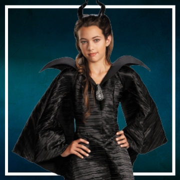 Online Shop für Maleficent Halloween-Kostüme für Kinder