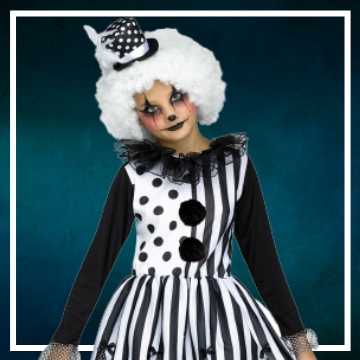 Böse Clowns Halloweenkostüme für Kinder online kaufen